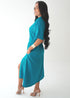 The Perfect Shirt Dress - Emerald Green